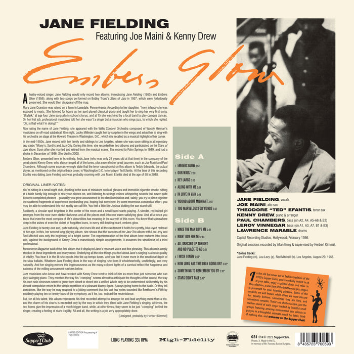 Jane Fielding - Embers Glow - 031SP