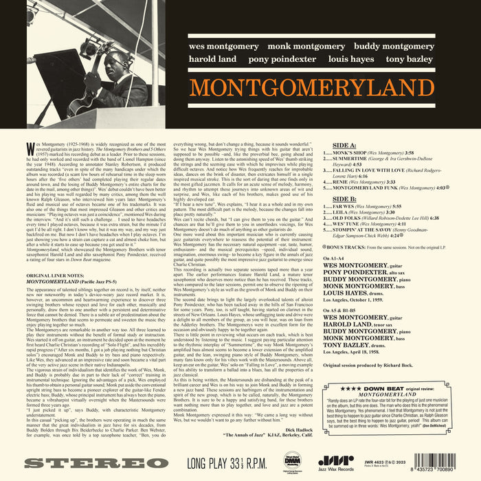 Wes Montgomery - Montgomeryland - 4623LP