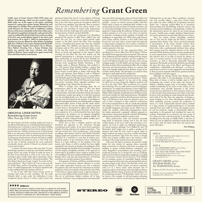 Grant Green: Remembering – Proper Music