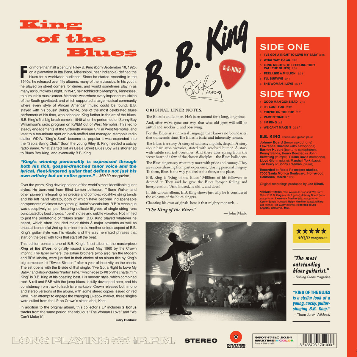 B.B. King - King Of The Blues - 950747