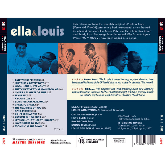 Ella Fitzgerald & Louis Armstrong - Ella & Louis - 2603