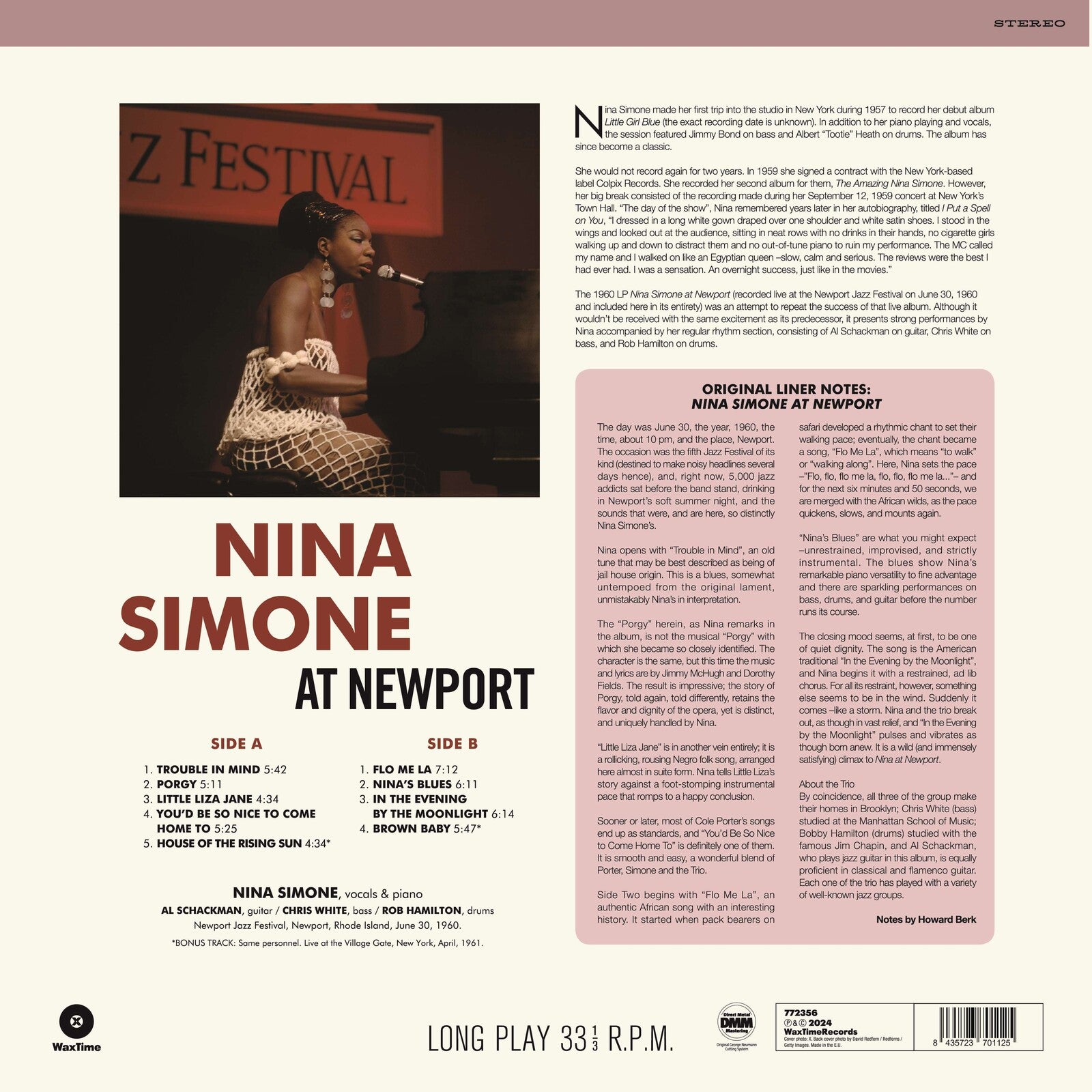Nina Simone: At Newport 1960 – Proper Music
