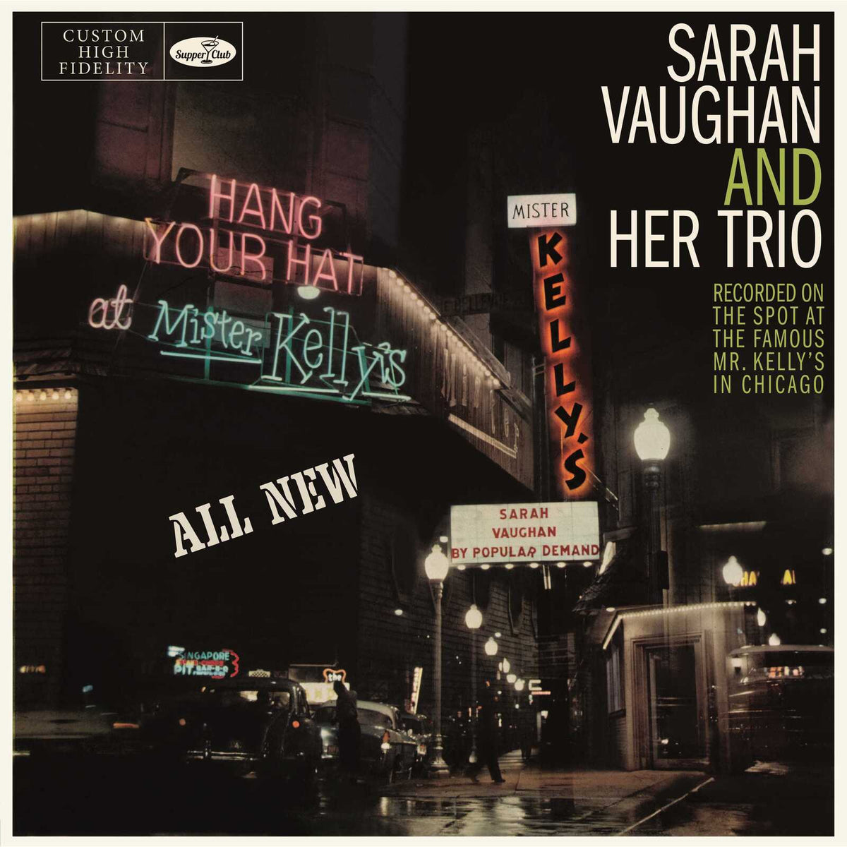 Sarah Vaughan and Her Trio - At Mister Kelly's - 047SP
