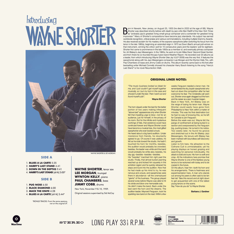 Wayne Shorter - Introducing Wayne Shorter - 772360