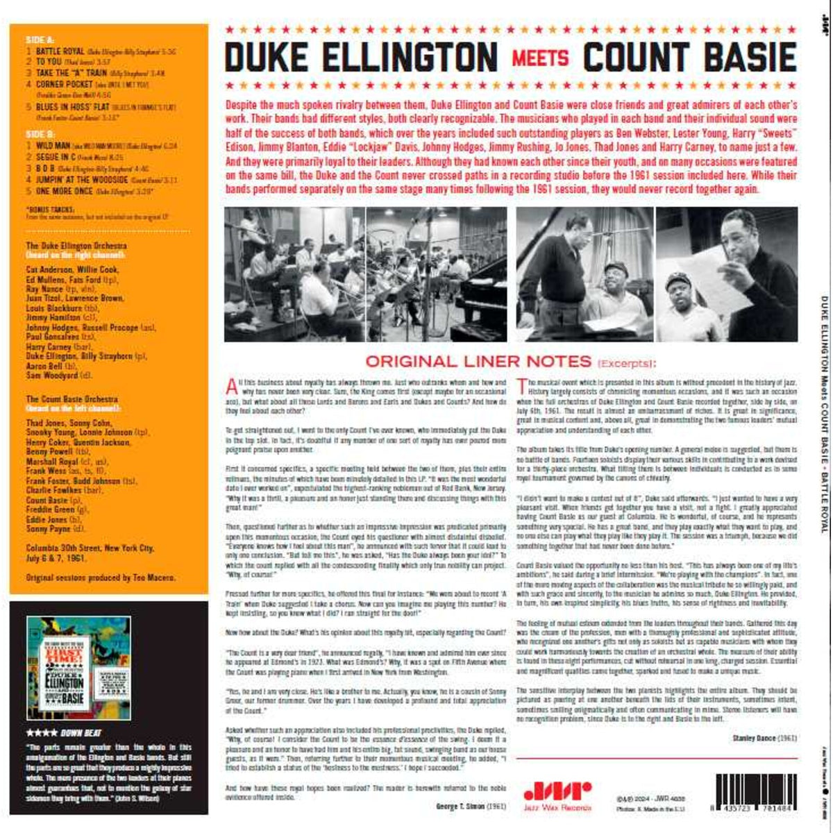 Duke Ellington & Count Basie - Battle Royal - JWR4638