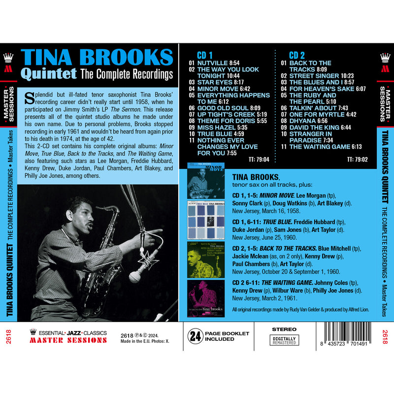 Tina Brooks Quintet - The Complete Recordings - Master Takes - 2618