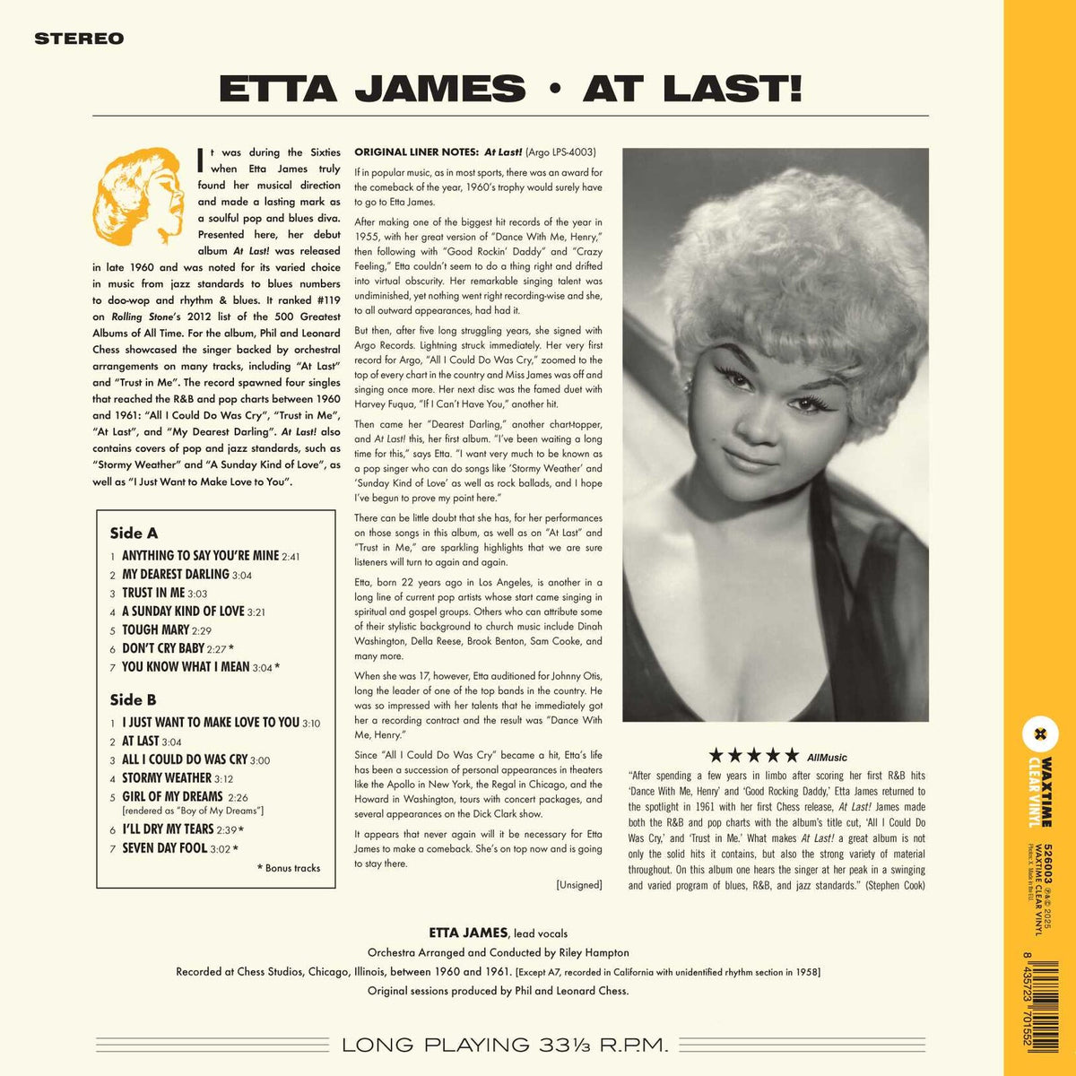 Etta James - At Last - 526003