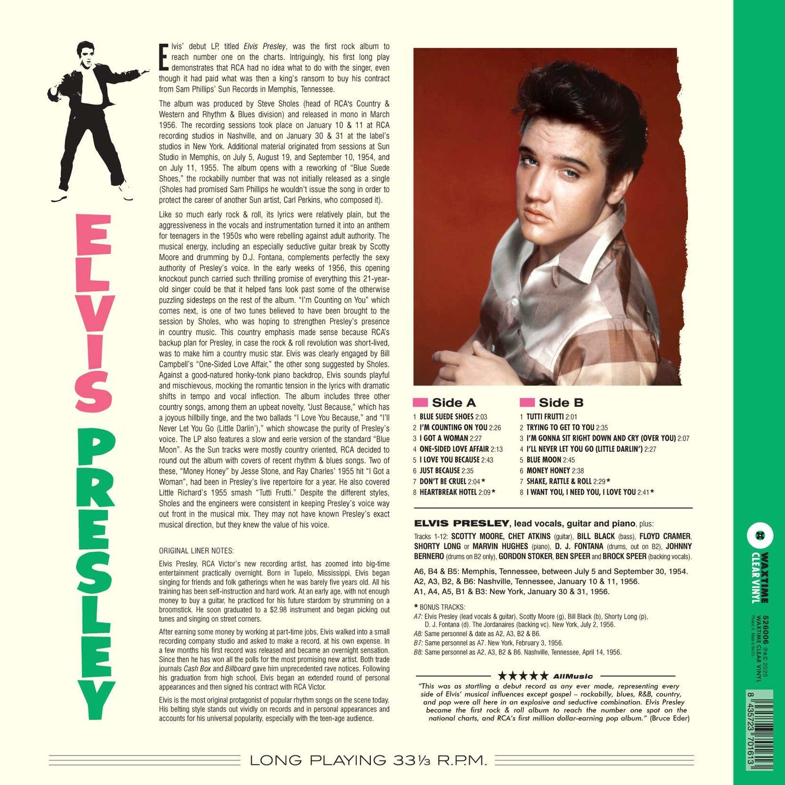 Elvis Presley: Debut Album – Proper Music