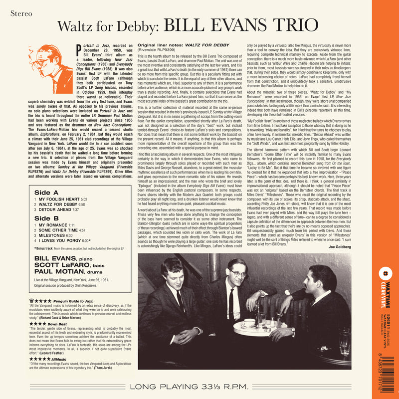 Bill Evans - Waltz For Debby - 526011