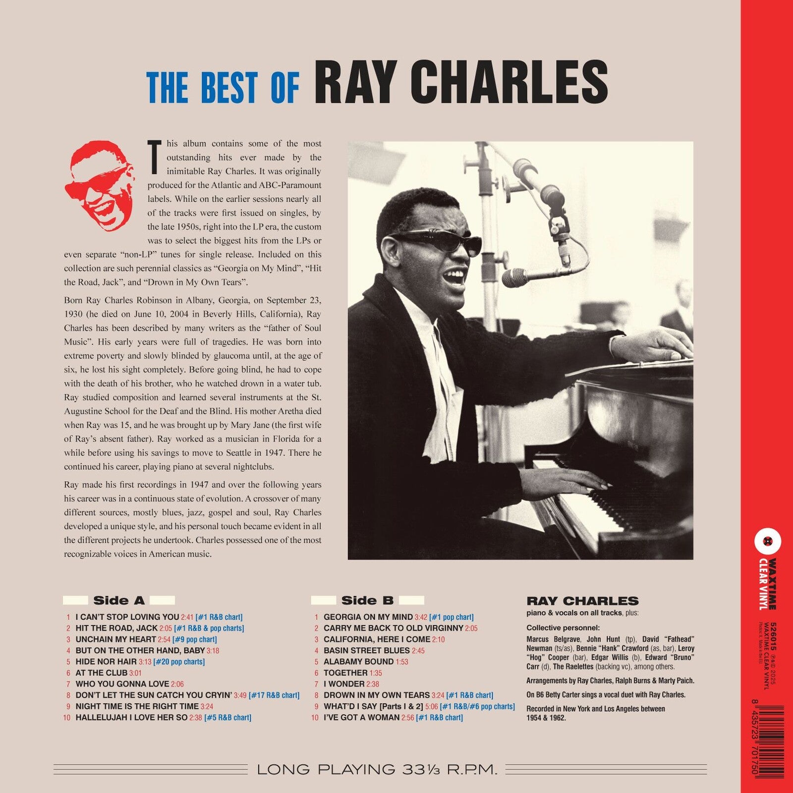 Ray Charles: The Best Of Ray Charles – Proper Music