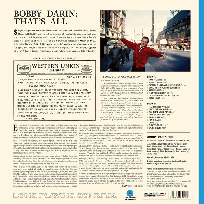 Bobby Darin - That's All - 950749