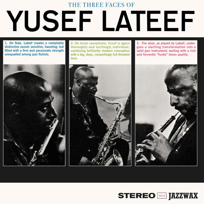 Yusef Lateef - The Three Faces of Yusef Lateef - JWR4644