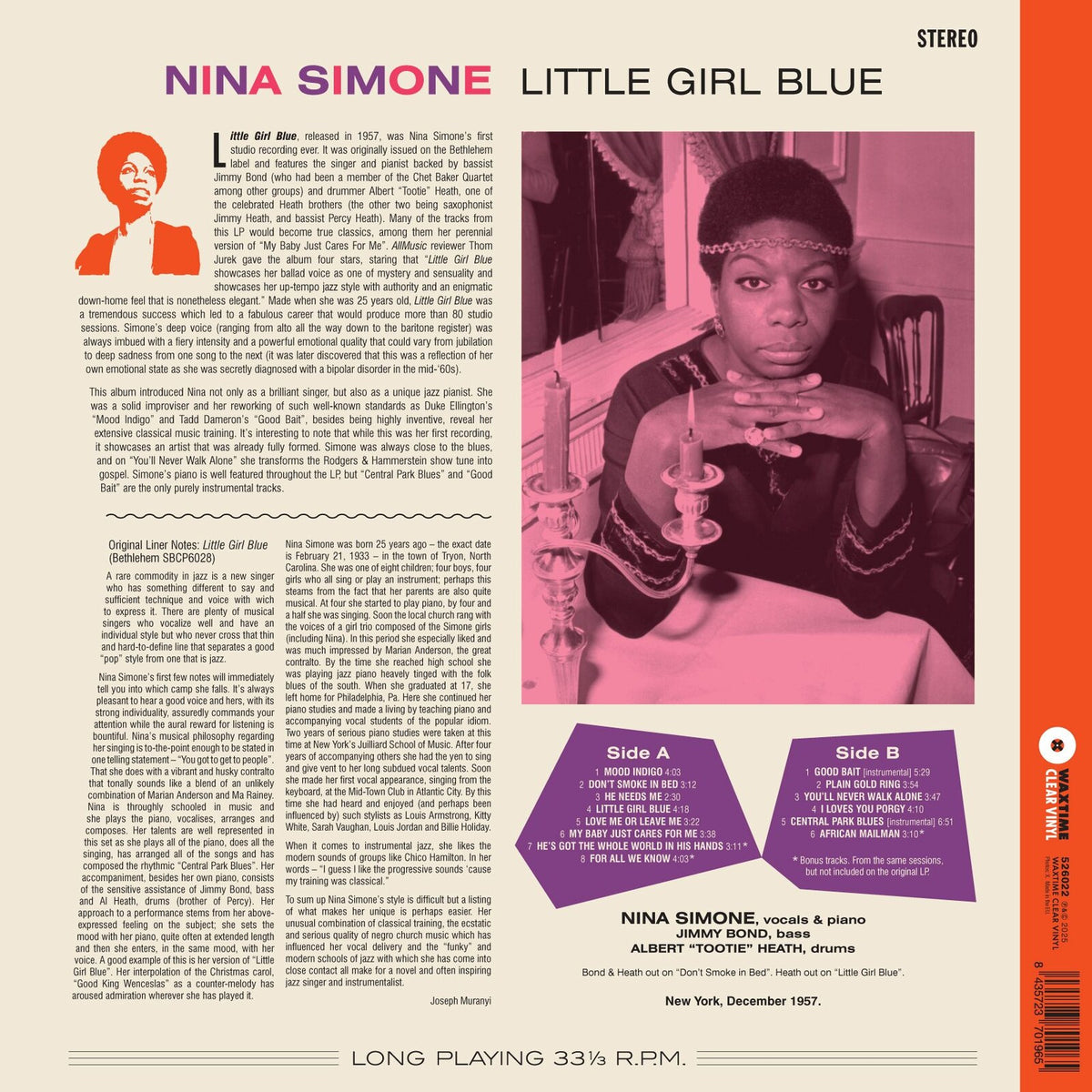 Nina Simone - Little Girl Blue - 526022