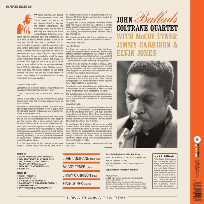 John Coltrane Quartet - Ballads - 526024