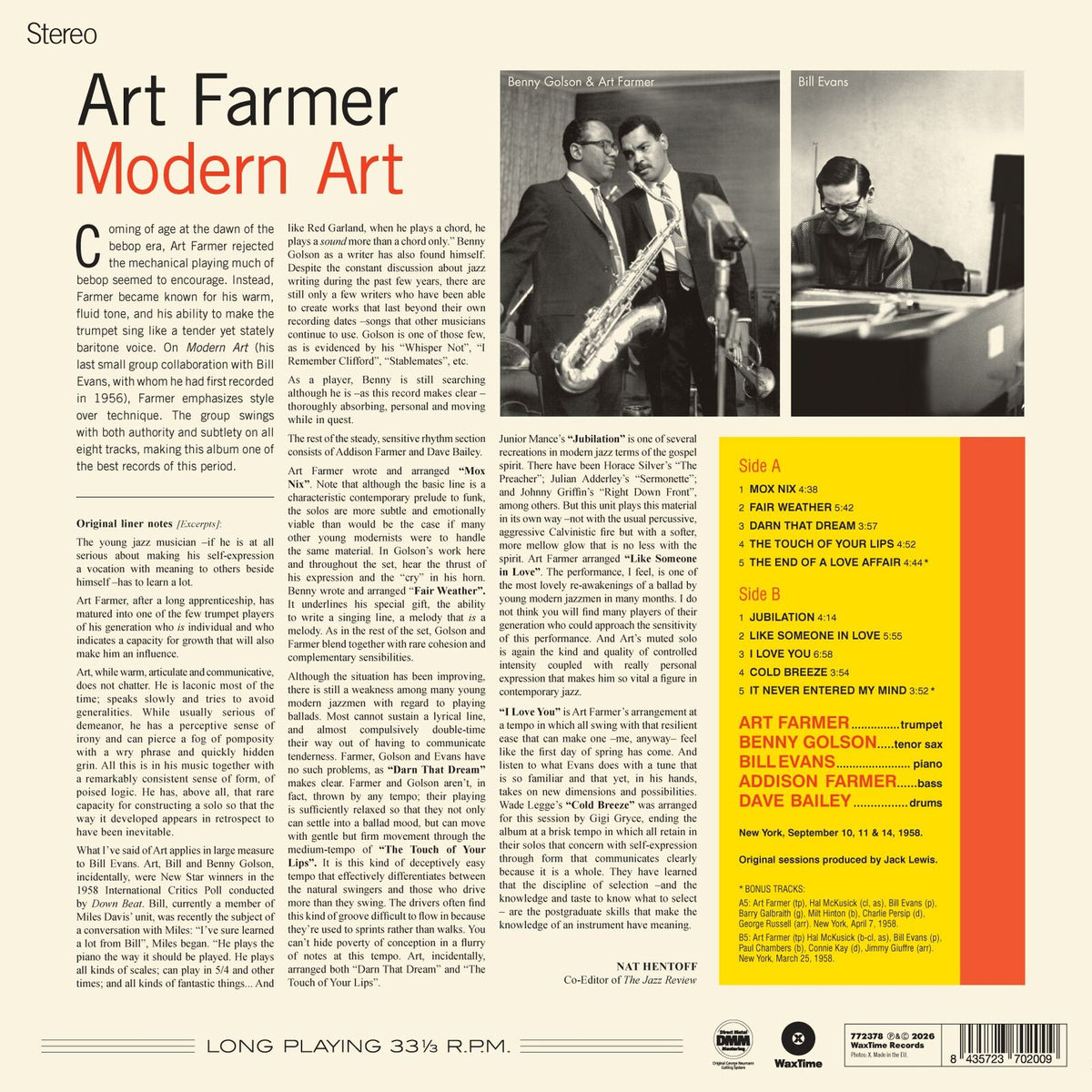 Art Farmer - Modern Art - 772378