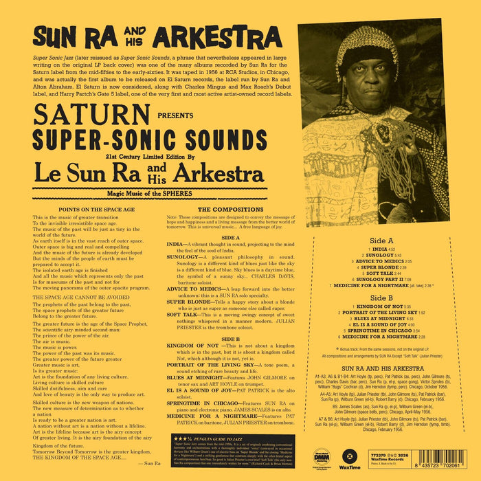 Sun Ra - Super Sonic Jazz - 772379