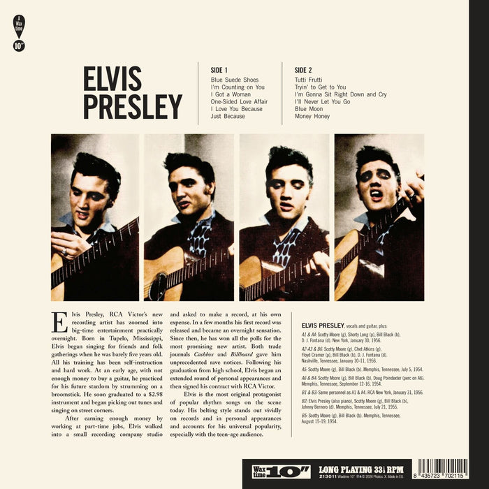 Elvis Presley - Debut Album (10" Vinyl Edition) - 213011