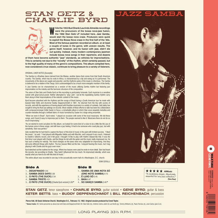 Stan Getz & Charlie Byrd - Jazz Samba - 526032