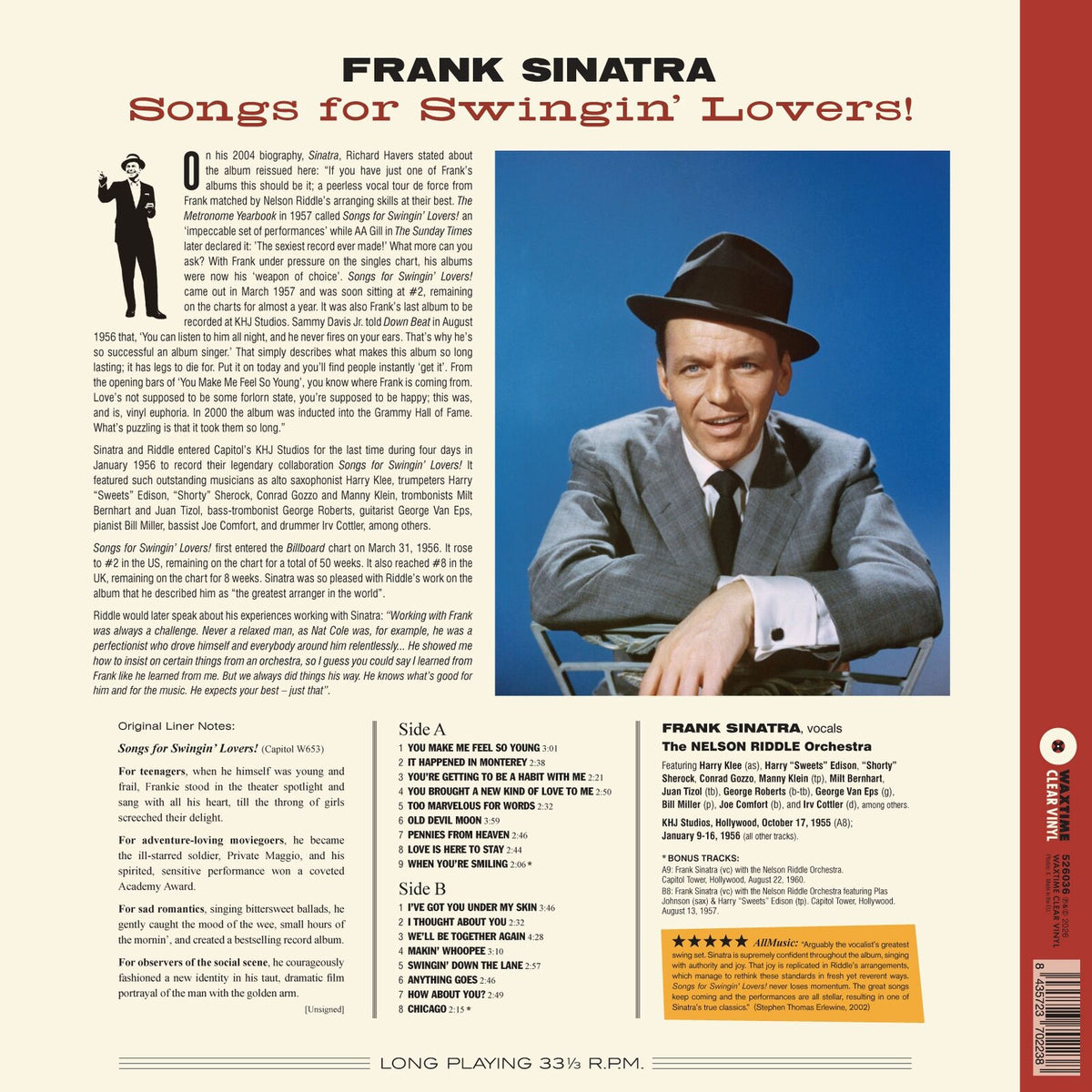 Frank Sinatra - Songs For Swingin' Lovers! - 526036