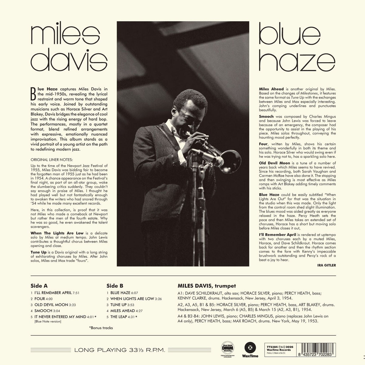 Miles Davis - Blue Haze - 772384