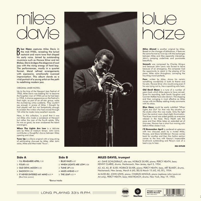 Miles Davis - Blue Haze - 772384