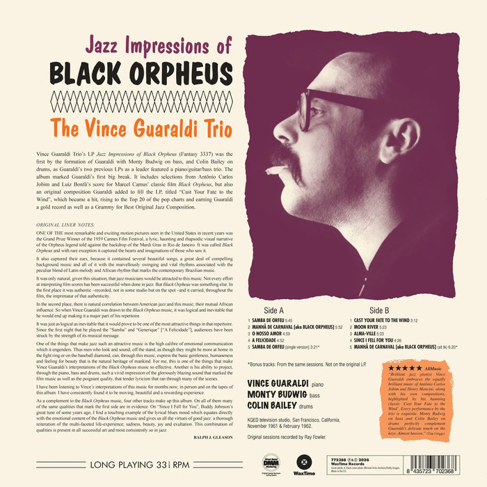 Vince Guaraldi Trio - Jazz Impressions Of Black Orpheus - 772388
