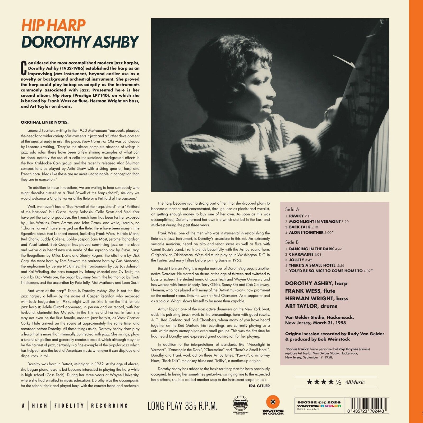 Dorothy Ashby: Hip Harp – Proper Music
