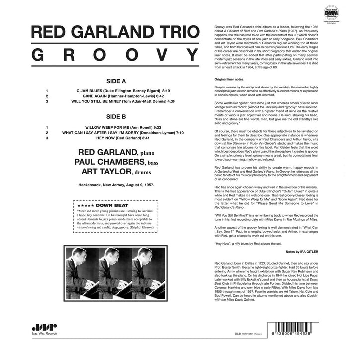 Red Garland - Groovy - JWR4510