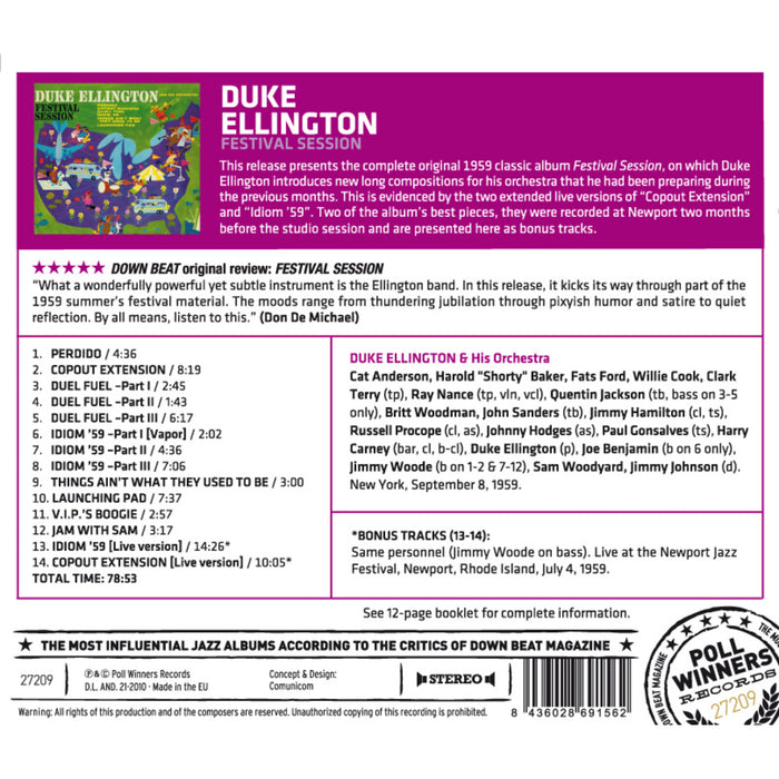 Duke Ellington - Festival Session - 27209