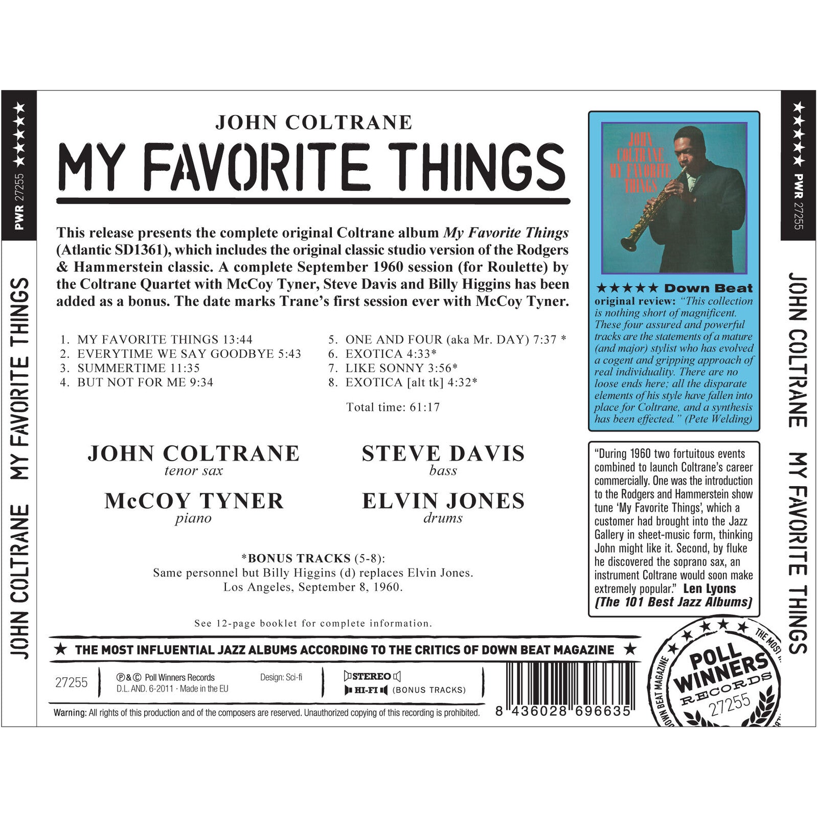 John Coltrane: My Favorite Things – Proper Music