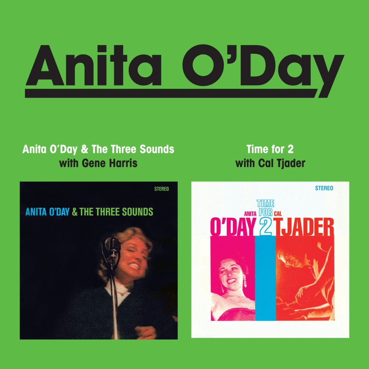 Anita O'Day - Anita O'Day & The Three Sounds / Time For Two - EJC55559