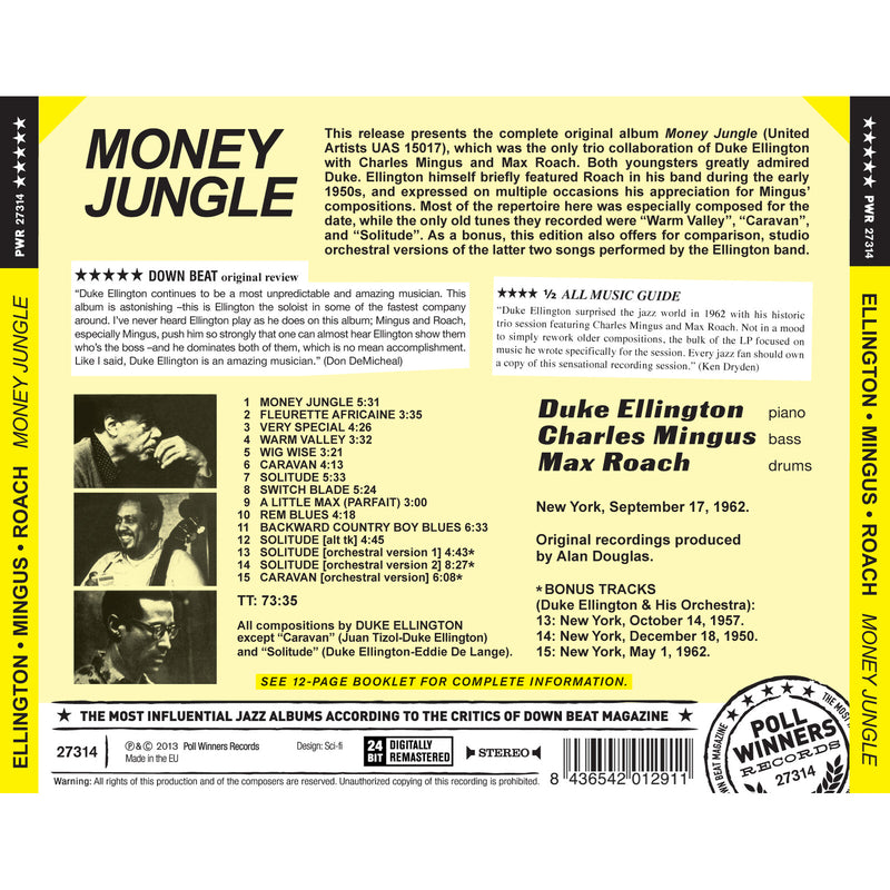 Duke Ellington, Charles Mingus & Max Roach - Money Jungle - 27314