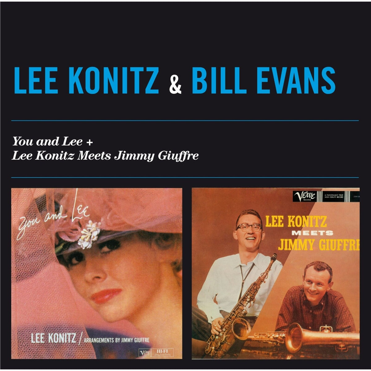 Lee Konitz - You And Lee + Lee Konitz Meets Jimmy Giuffre - 99110
