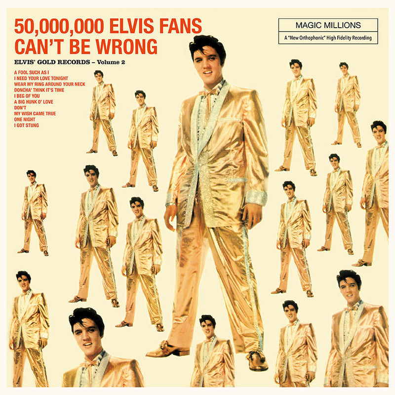 Elvis Presley - 50,000,000 Elvis Fans Can't Be Wrong - Elvis' Gold Records Vol.2 - 6785426