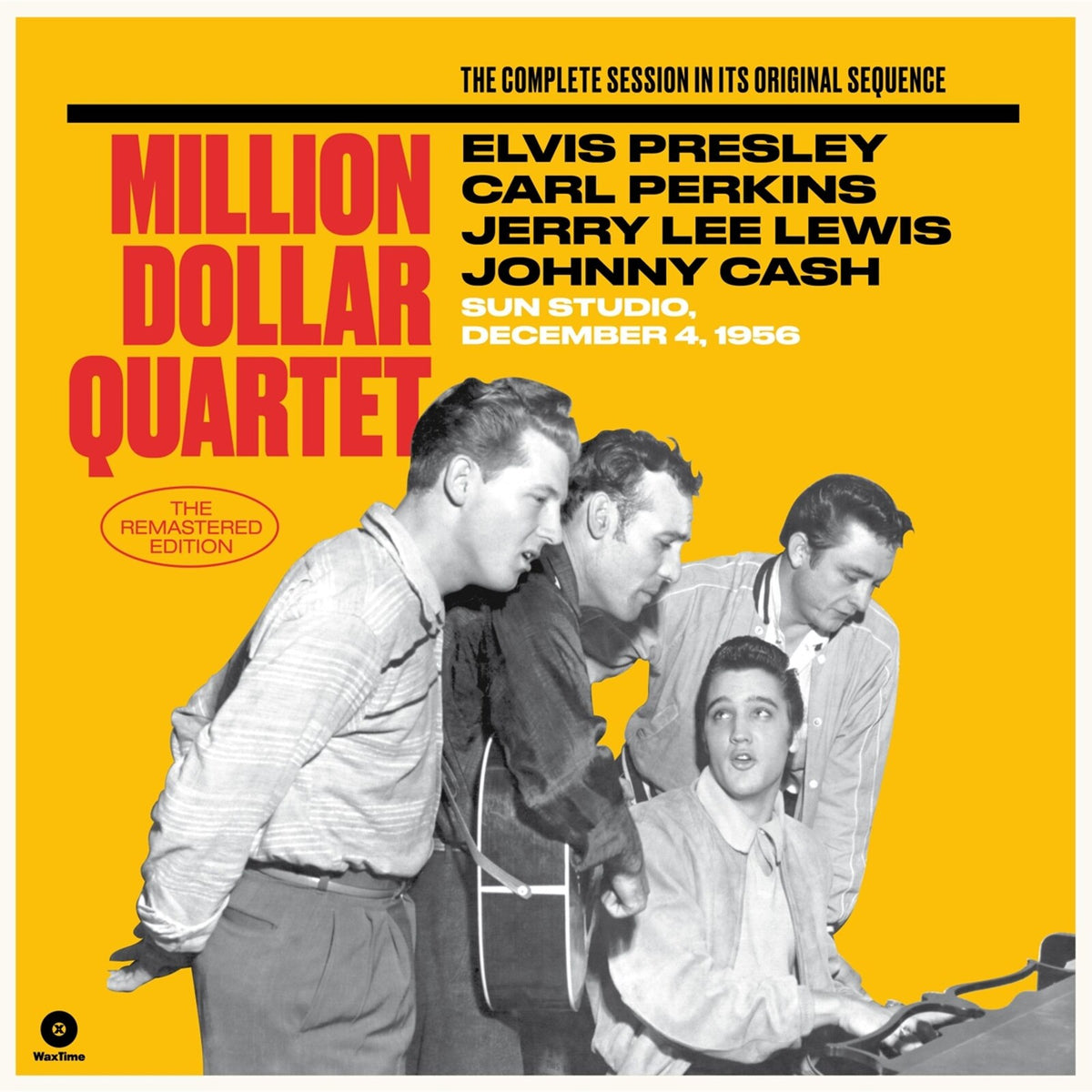 Elvis Presley, Carl Perkins, Jerry Lee Lewis & Johnny Cash - Million Dollar Quartet (The Complete Session on its Original Sequence) - Deluxe Gatefold Edition. - 772170