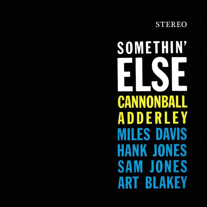 Cannonball Adderley - Somethin&#39; Else