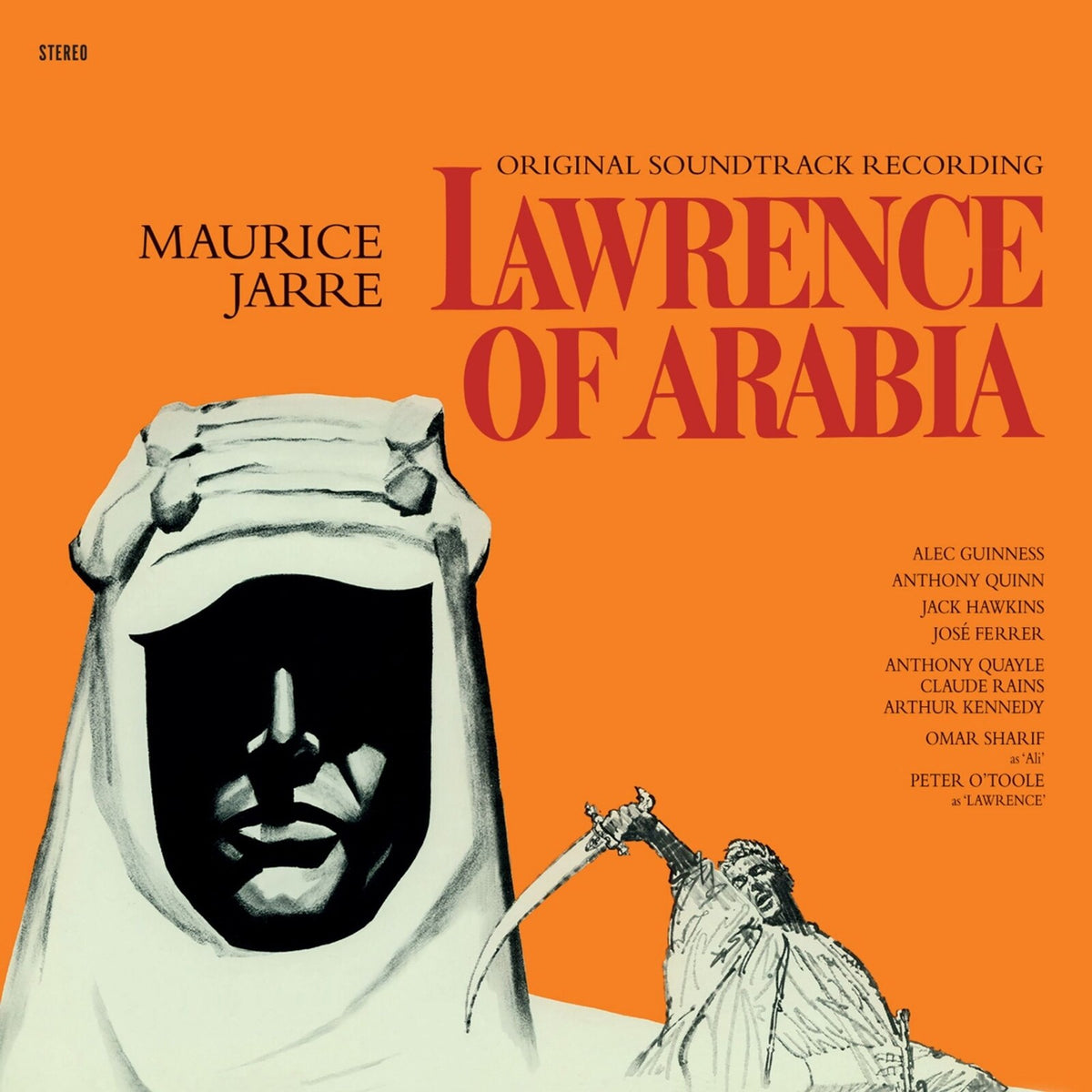 Maurice Jarre - Lawrence Of Arabia - Limited Edition in Transparent Red Coloured Vinyl) - 950644