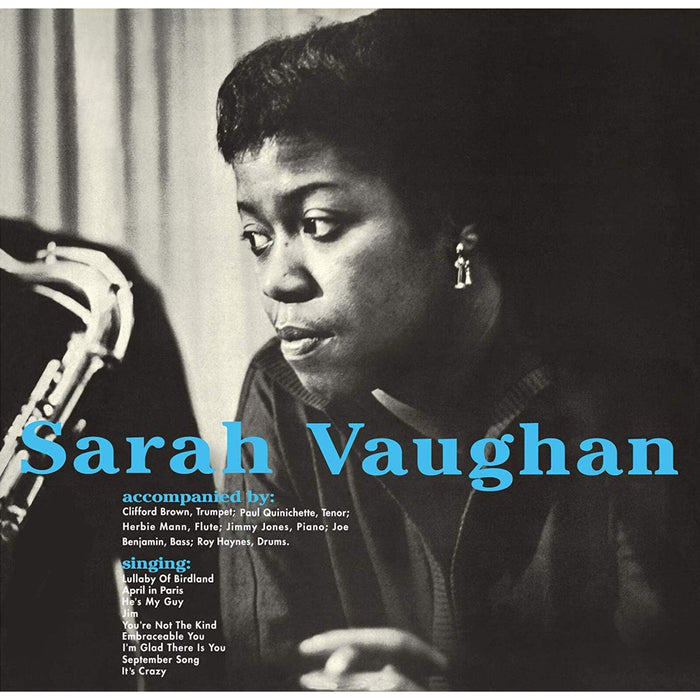 Sarah Vaughan - Sarah Vaughan with Clifford Brown (Limited Edition Transparent Blue Vinyl) - 950673