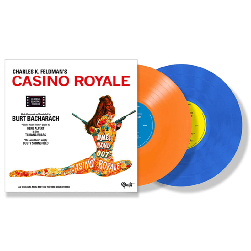 Burt Bacharach - Casino Royale (Blue & Orange Vinyl) - QRLP007