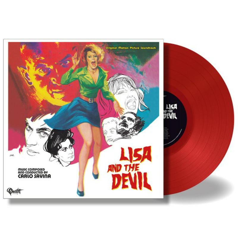 Carlo Savina - Lisa And The Devil (Red Vinyl) - QRLP29