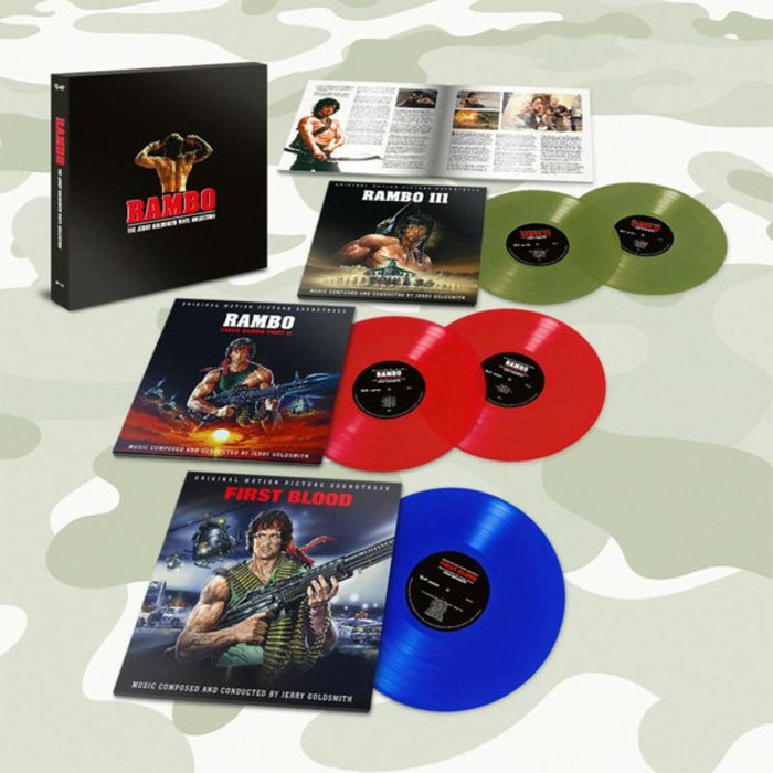 Jerry Goldsmith - Rambo: The Jerry Goldsmith Film Music Collection - QRLP35