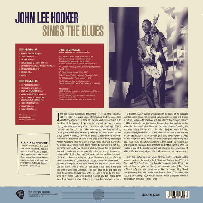 John Lee Hooker - Sings The Blues - 8008