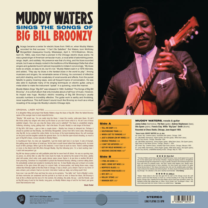 Muddy Waters - Sings Big Bill - 8012