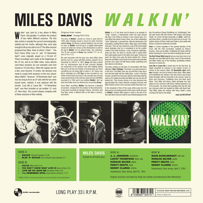 Miles Davis All Stars - Walkin' - 9152326