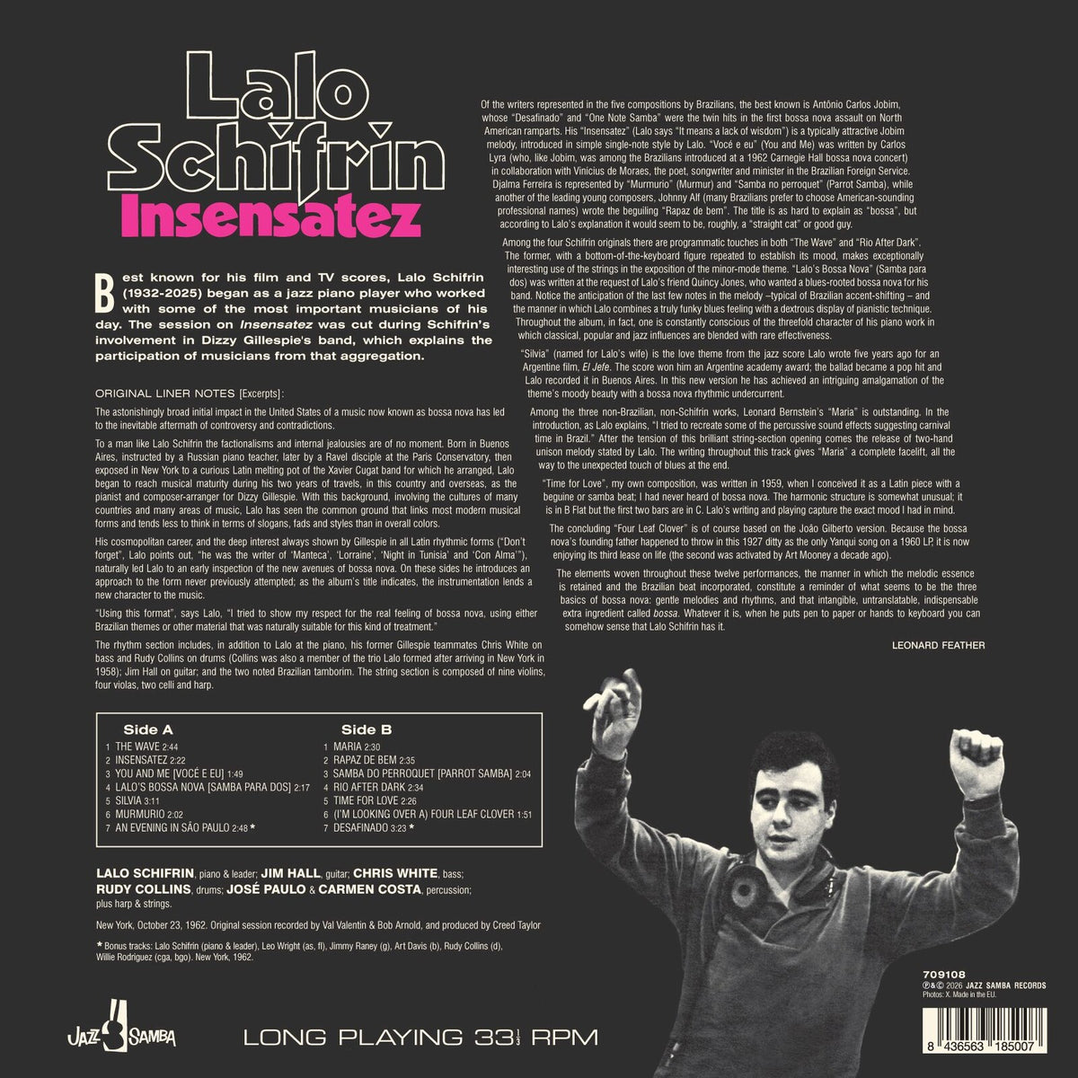 Lalo Schifrin - Insensatez - 709108X
