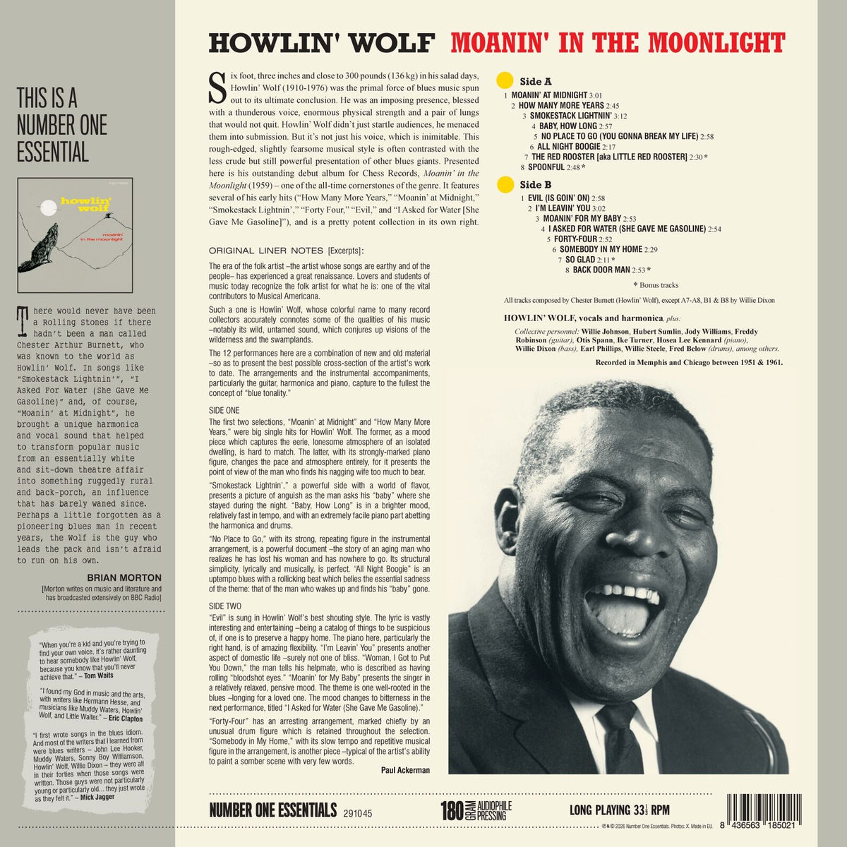 Howlin' Wolf - Moanin' In the Moonlight - 291045
