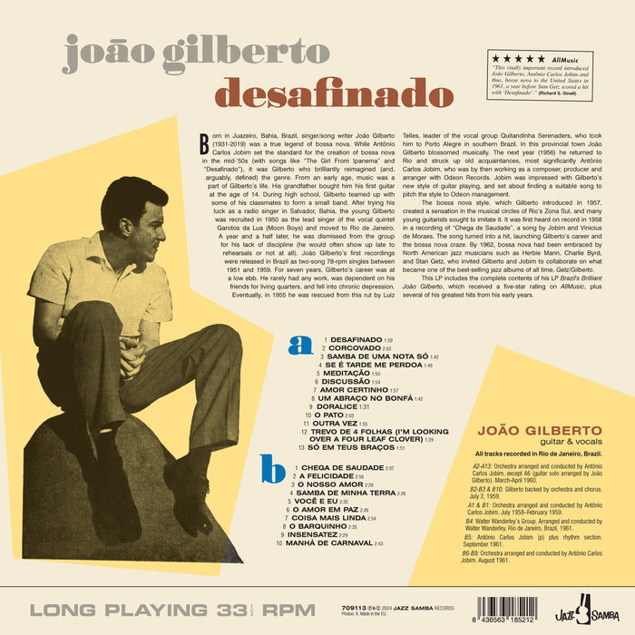Joao Gilberto - Desafinado - 709113