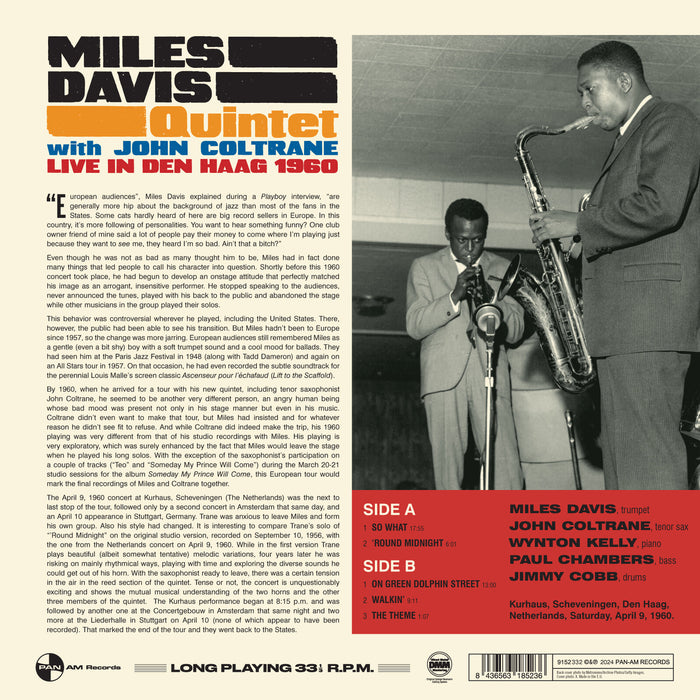 Miles Davis Quintet & John Coltrane - Live In Den Haag - 1960 - 9152332