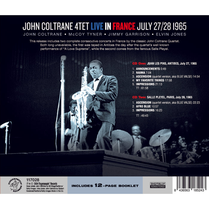John Coltrane Quartet - Live In France 1968 - The Complete Concerts - 117028