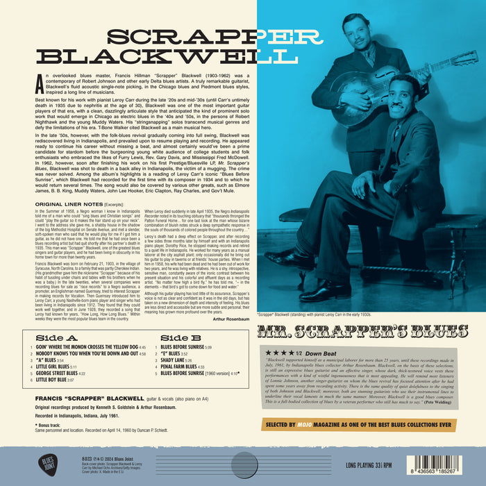 Scrapper Blackwell - Mr. Scrapper's Blues - 8023